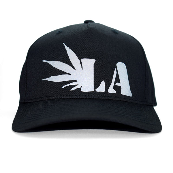 The Marijuana Company® - LA-Weed Logo Black Cap