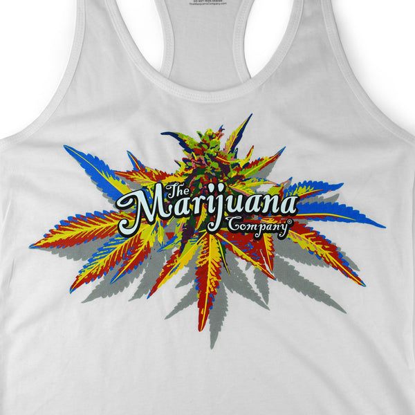 The Marijuana Company® Magical Flower Women's Racerback Tank